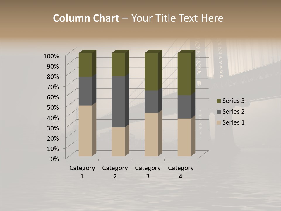 America New York Evening PowerPoint Template