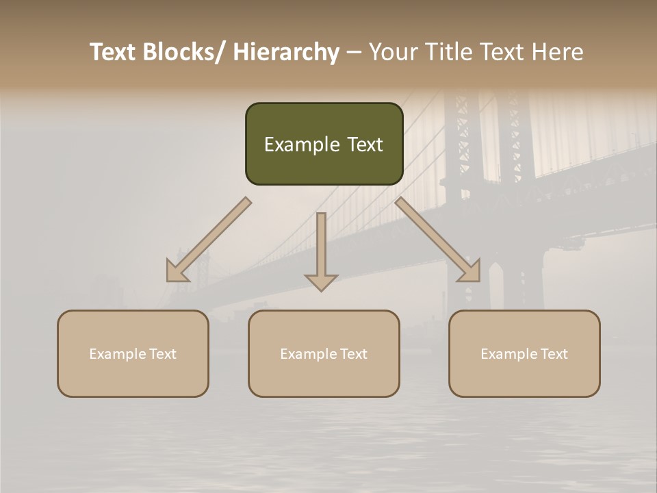 America New York Evening PowerPoint Template