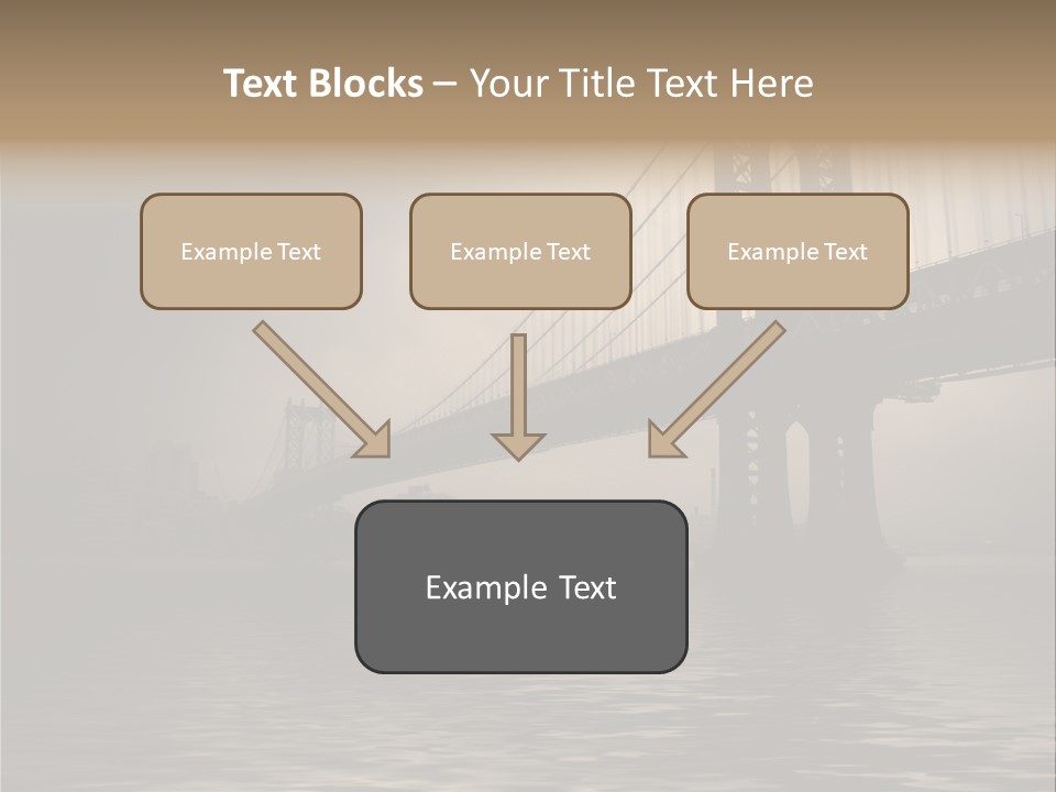 America New York Evening PowerPoint Template