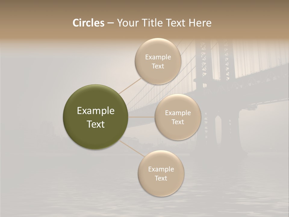 America New York Evening PowerPoint Template