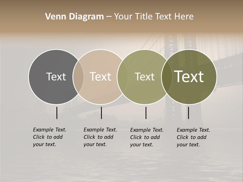 America New York Evening PowerPoint Template