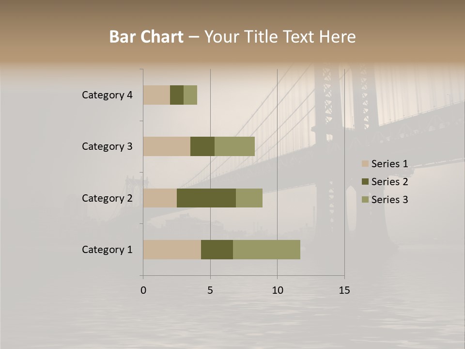 America New York Evening PowerPoint Template