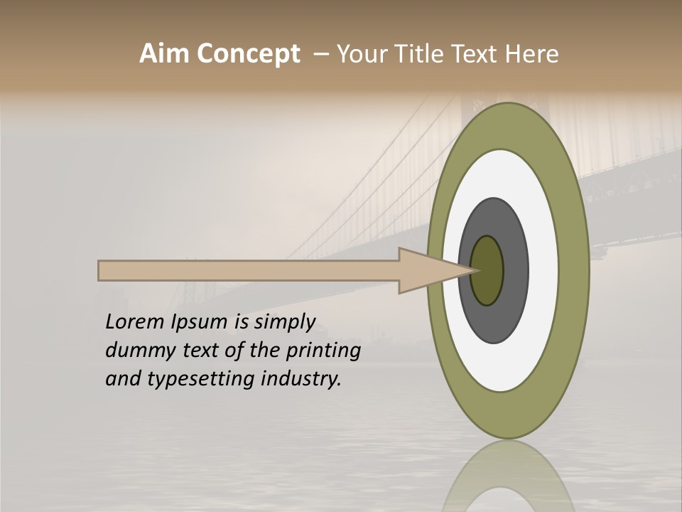 America New York Evening PowerPoint Template