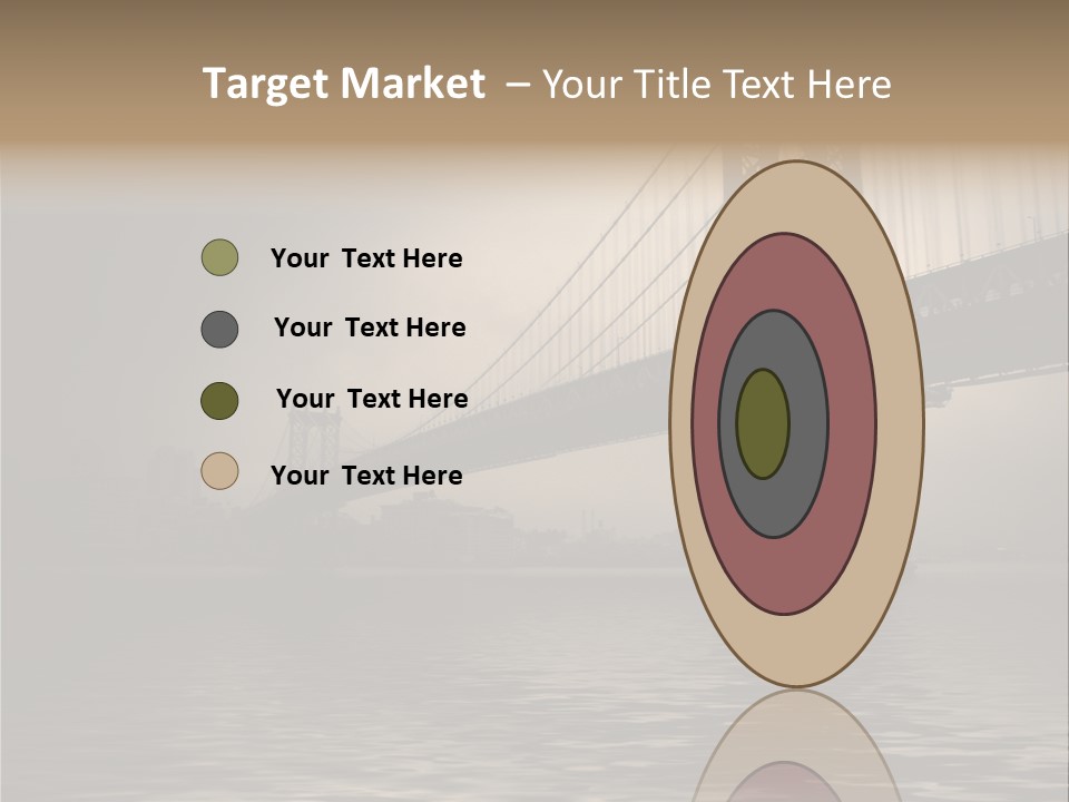 America New York Evening PowerPoint Template