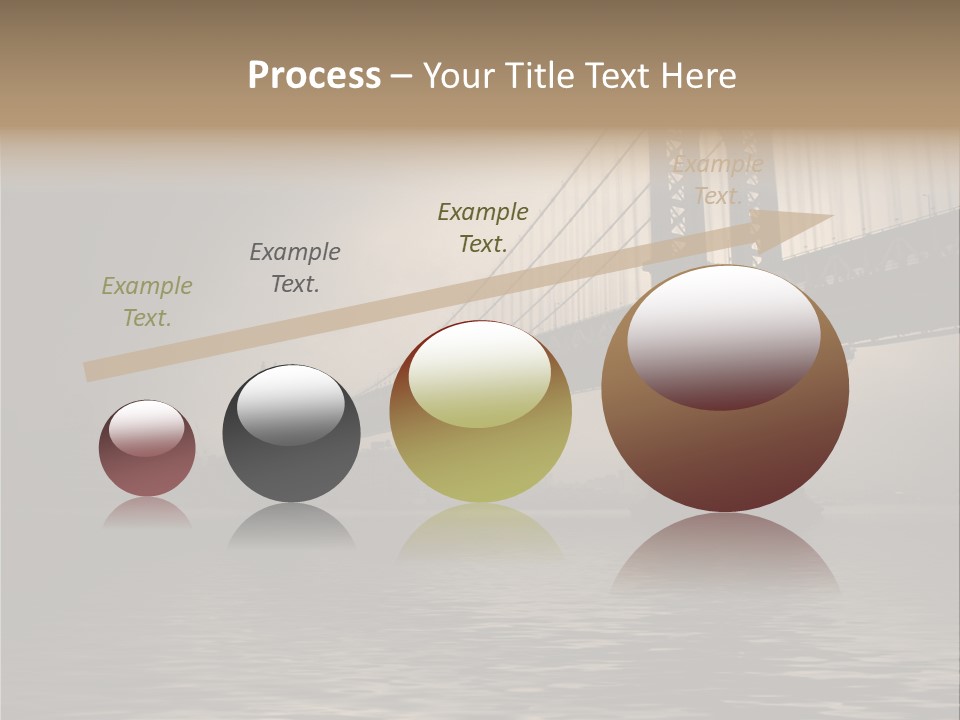 America New York Evening PowerPoint Template