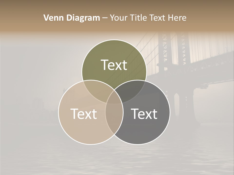 America New York Evening PowerPoint Template