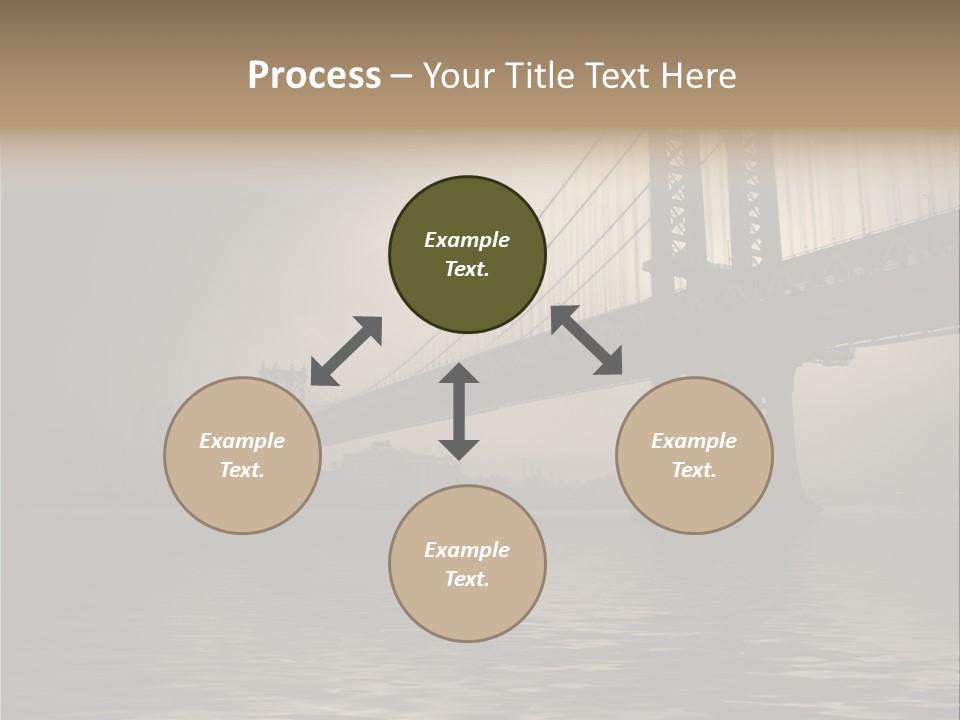 America New York Evening PowerPoint Template