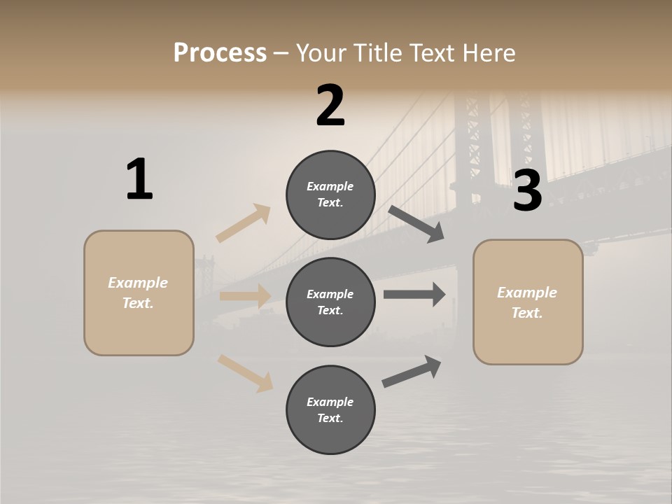 America New York Evening PowerPoint Template