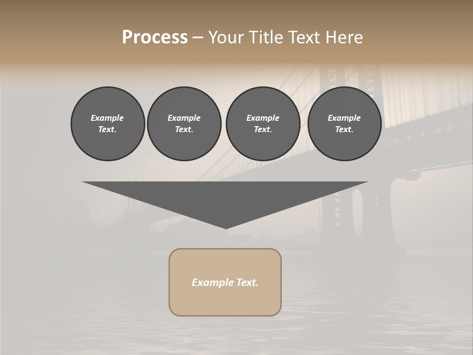 America New York Evening PowerPoint Template