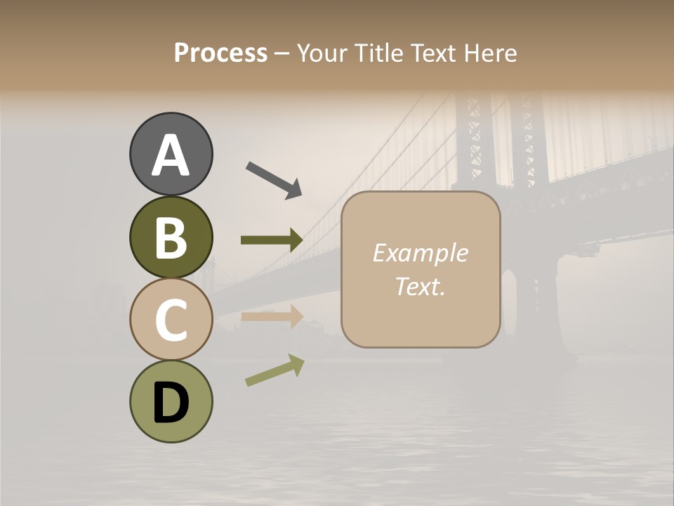 America New York Evening PowerPoint Template