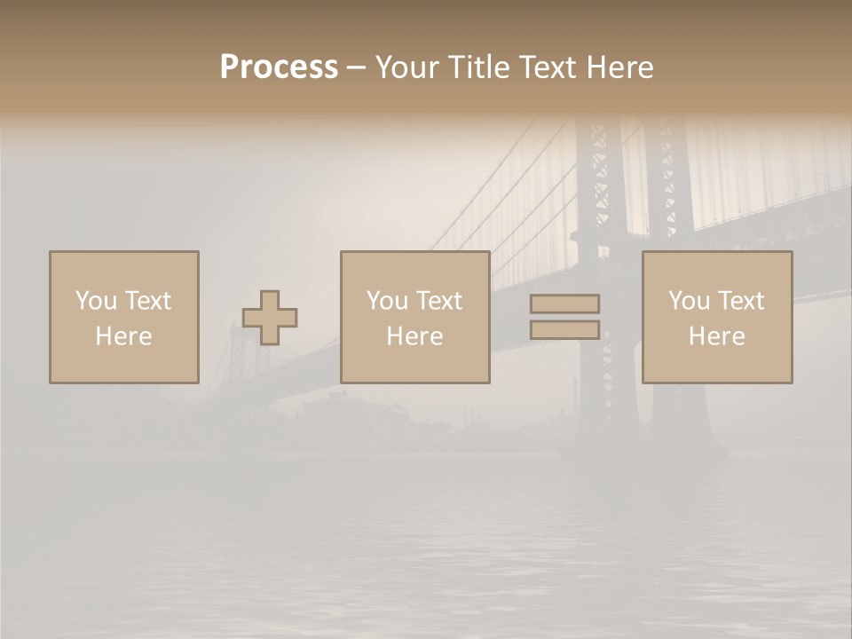 America New York Evening PowerPoint Template