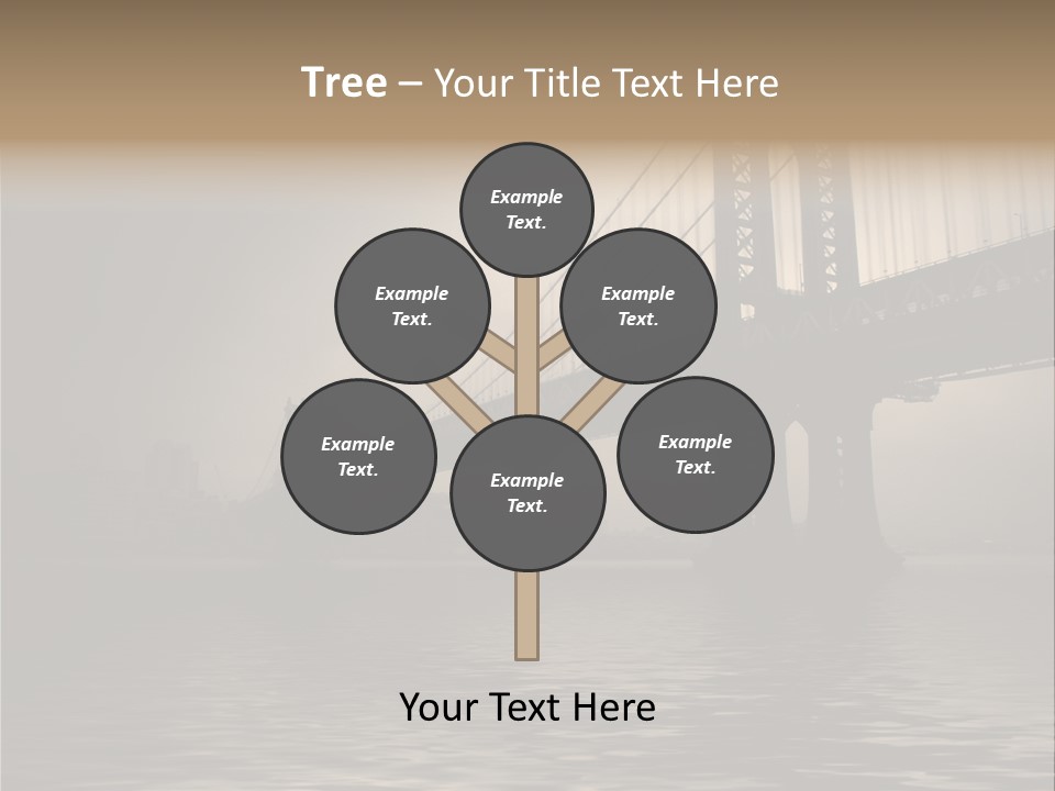 America New York Evening PowerPoint Template