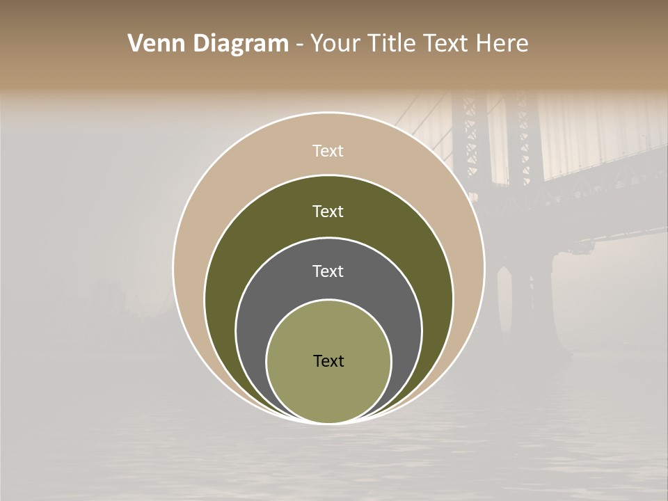 America New York Evening PowerPoint Template