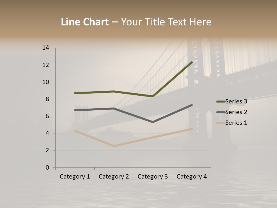 America New York Evening PowerPoint Template
