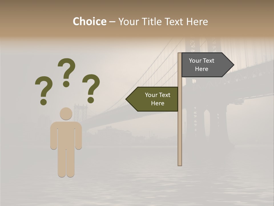 America New York Evening PowerPoint Template