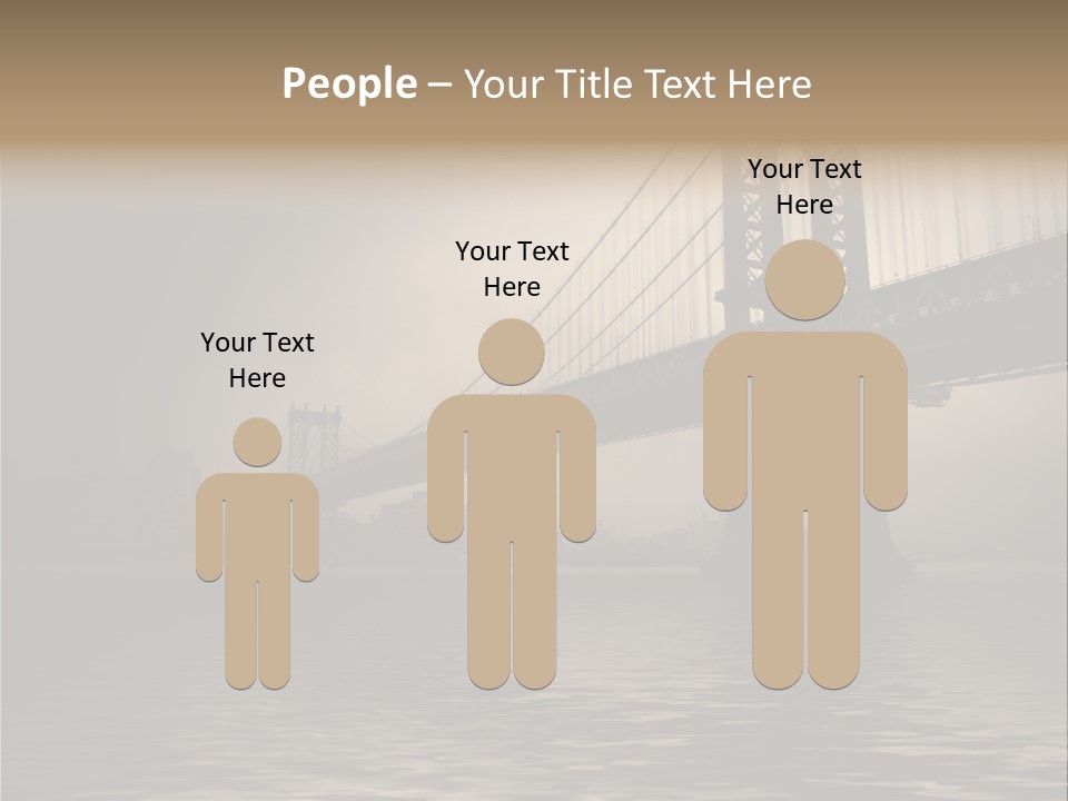 America New York Evening PowerPoint Template