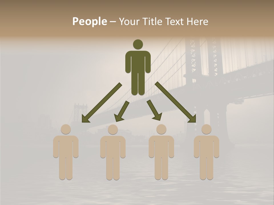 America New York Evening PowerPoint Template