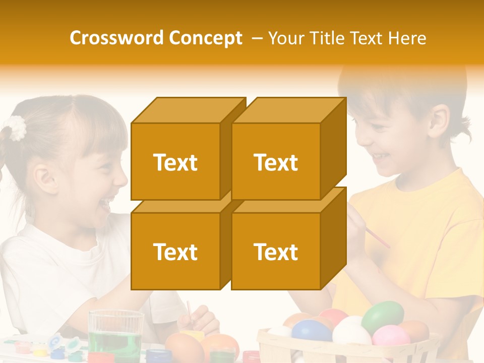 Symbol April Egg PowerPoint Template