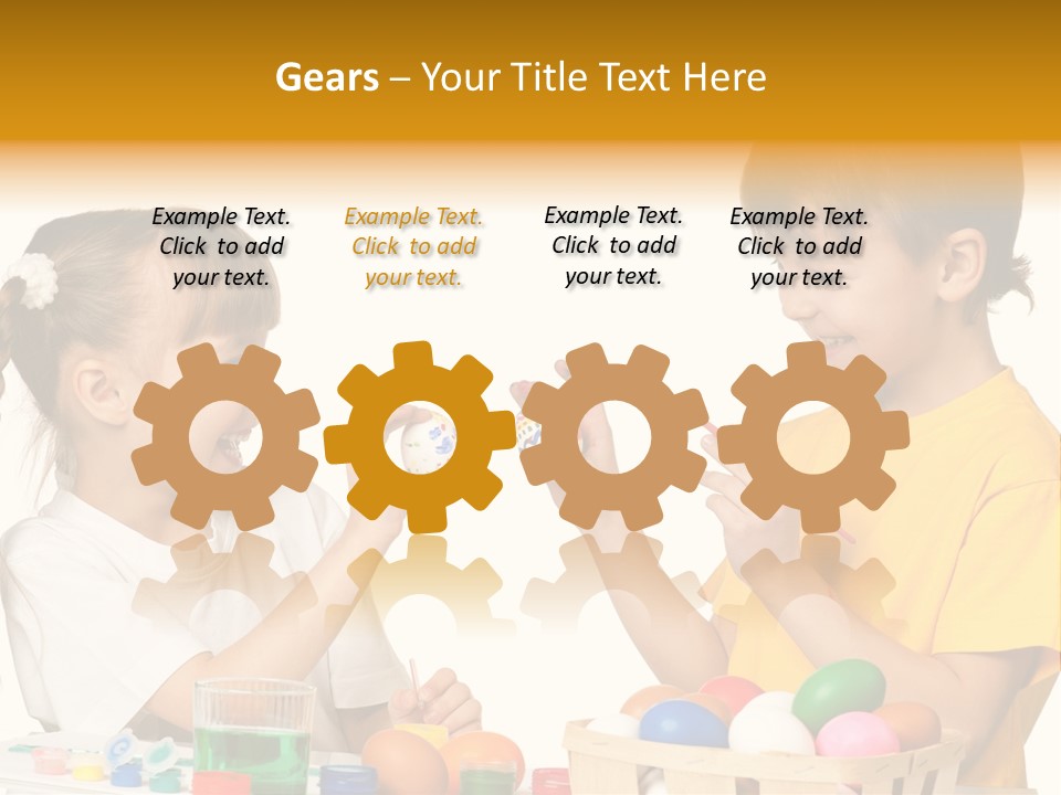 Symbol April Egg PowerPoint Template