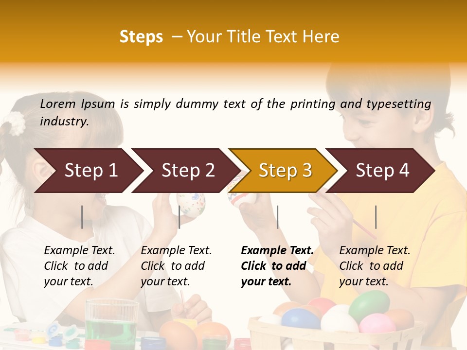 Symbol April Egg PowerPoint Template