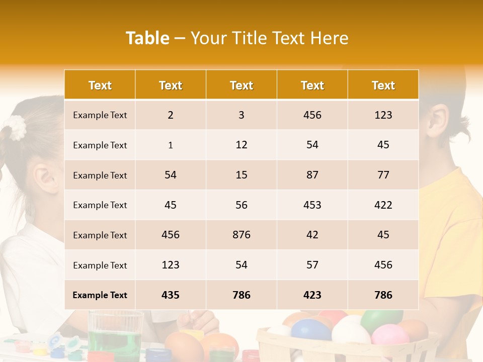 Symbol April Egg PowerPoint Template