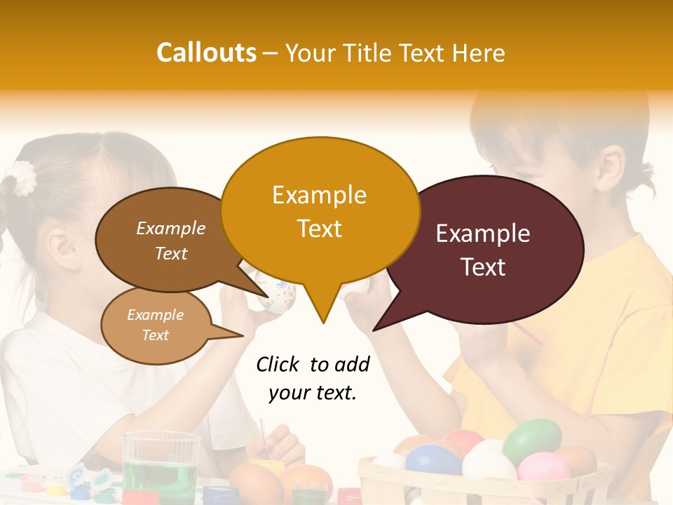 Symbol April Egg PowerPoint Template