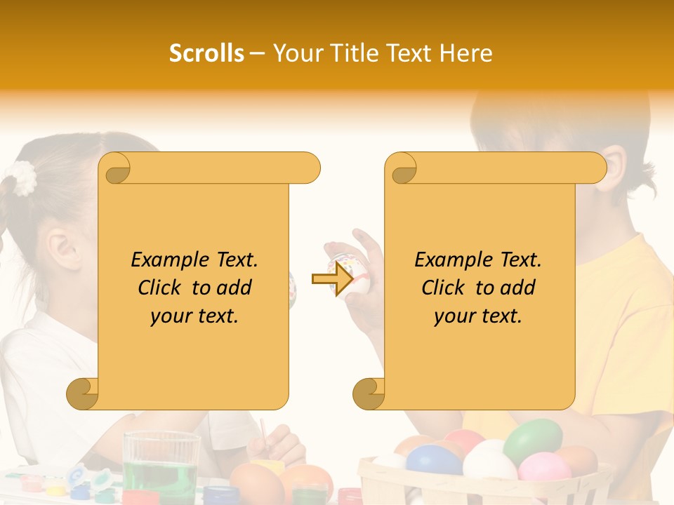 Symbol April Egg PowerPoint Template
