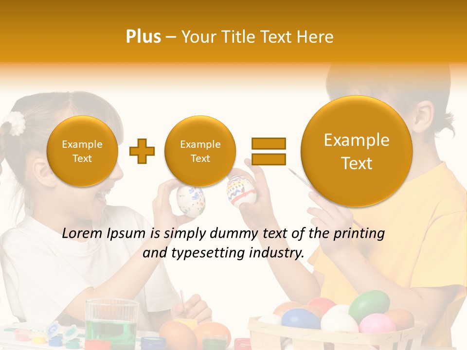 Symbol April Egg PowerPoint Template