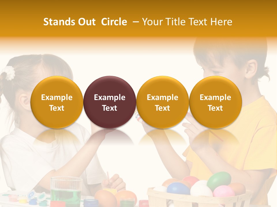 Symbol April Egg PowerPoint Template