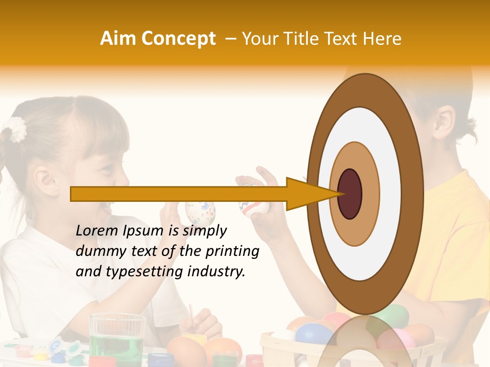 Symbol April Egg PowerPoint Template