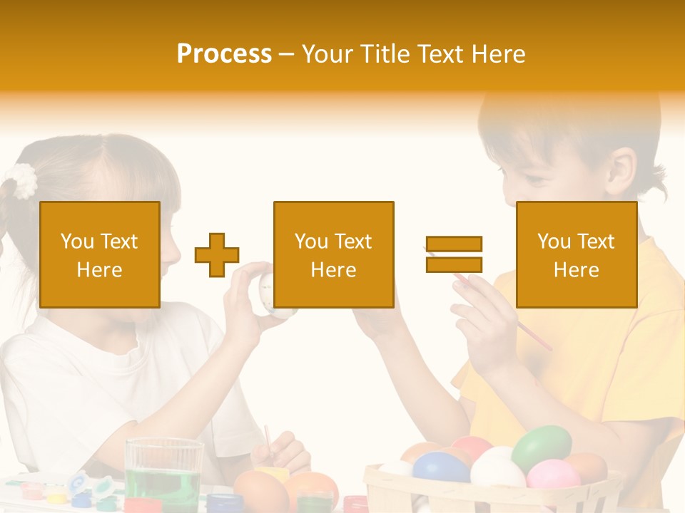 Symbol April Egg PowerPoint Template