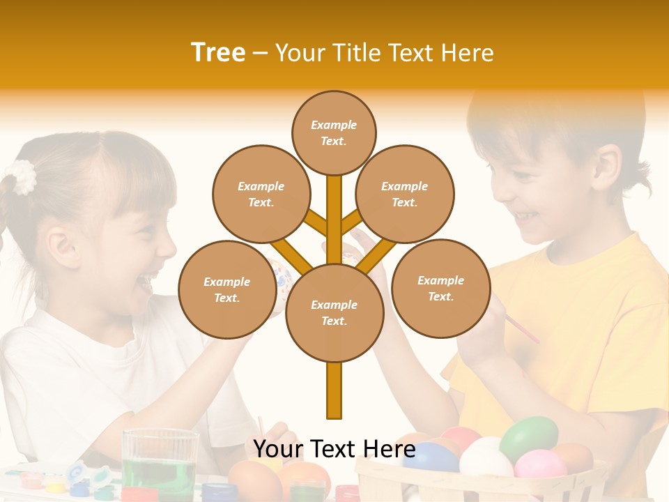 Symbol April Egg PowerPoint Template