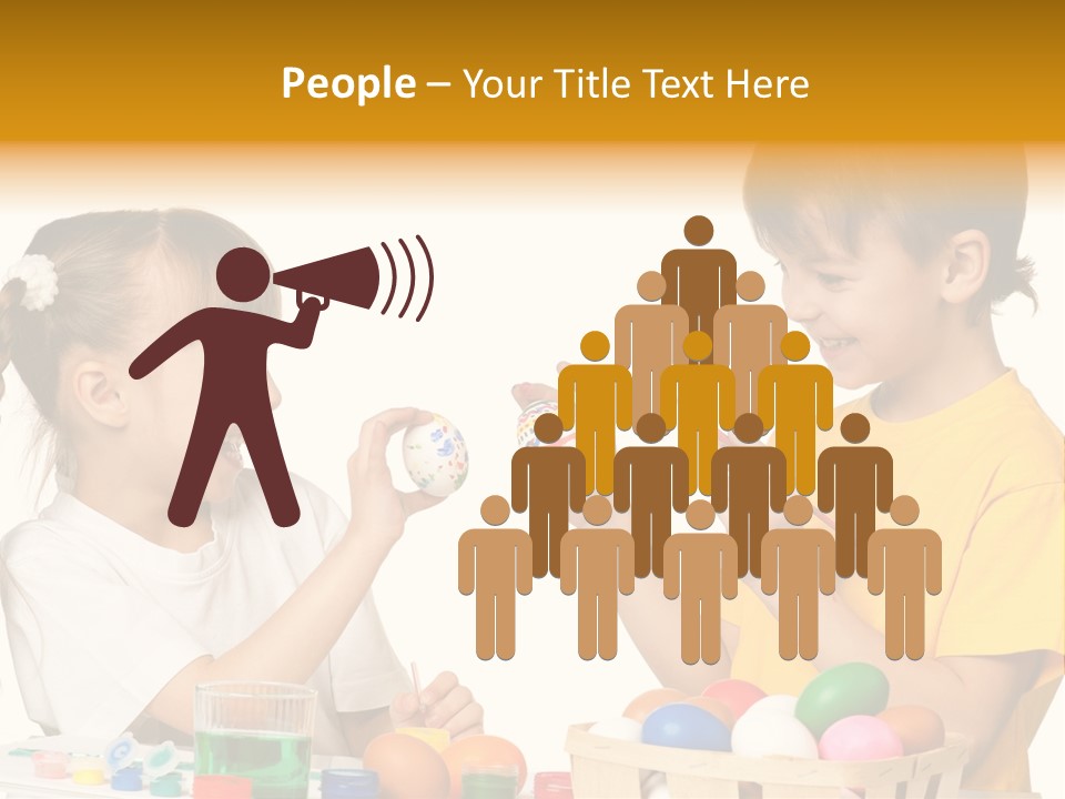 Symbol April Egg PowerPoint Template