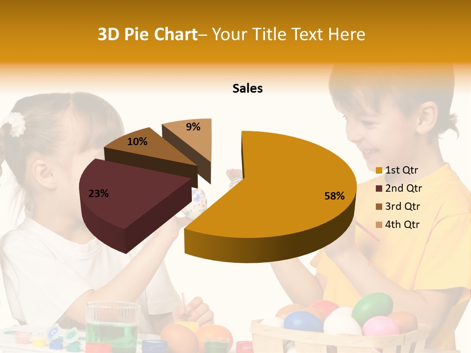Symbol April Egg PowerPoint Template