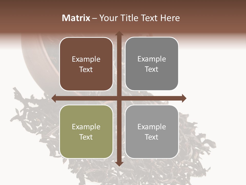 Relax Delicious Leaf PowerPoint Template