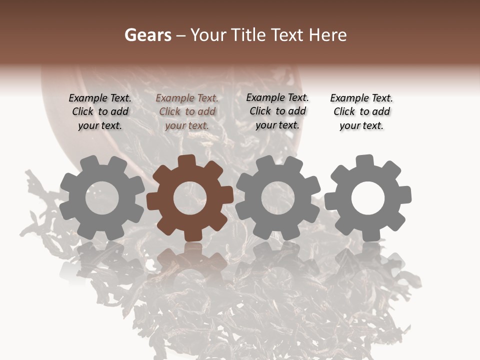 Relax Delicious Leaf PowerPoint Template