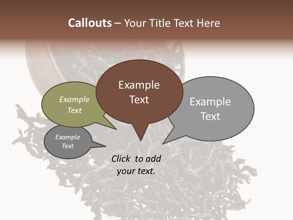 Relax Delicious Leaf PowerPoint Template