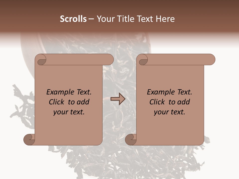 Relax Delicious Leaf PowerPoint Template