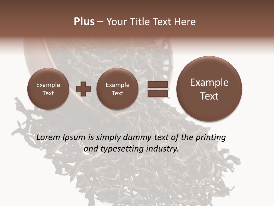 Relax Delicious Leaf PowerPoint Template