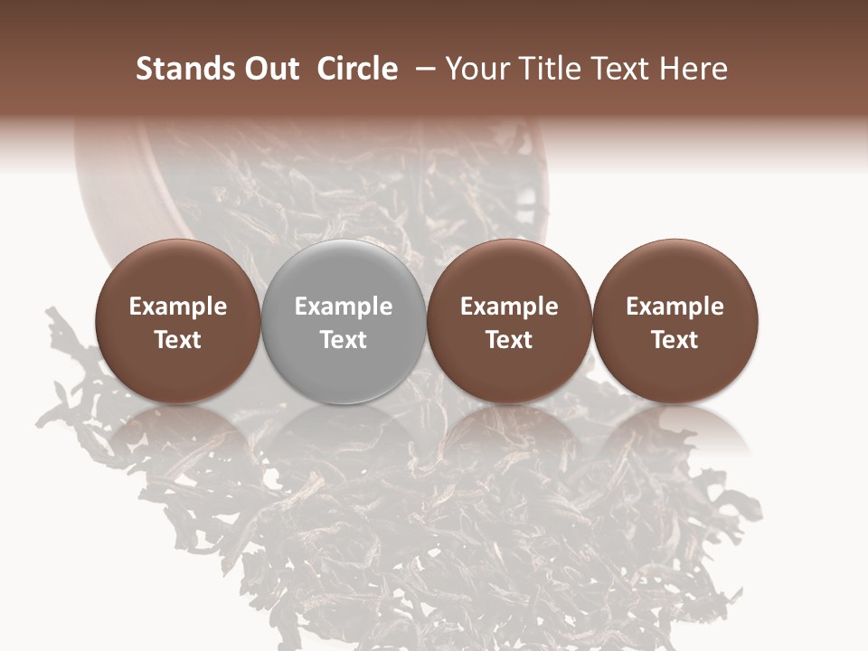 Relax Delicious Leaf PowerPoint Template