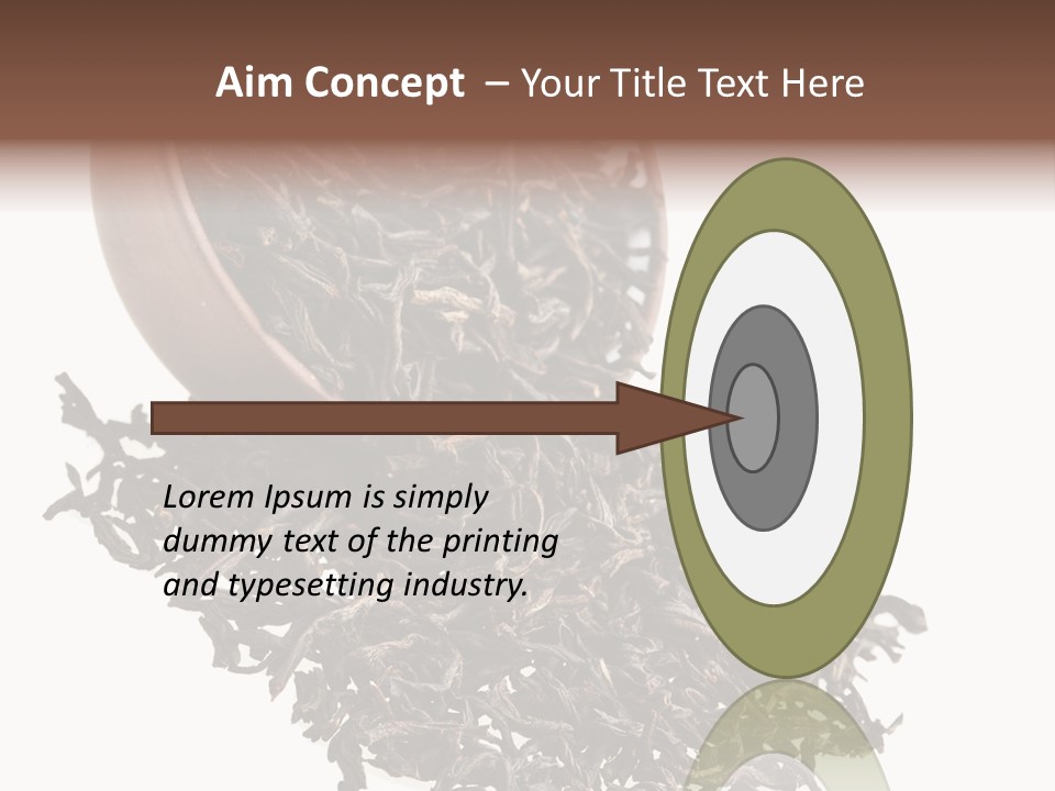 Relax Delicious Leaf PowerPoint Template