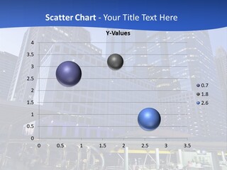 Skyscraper Green Grass PowerPoint Template