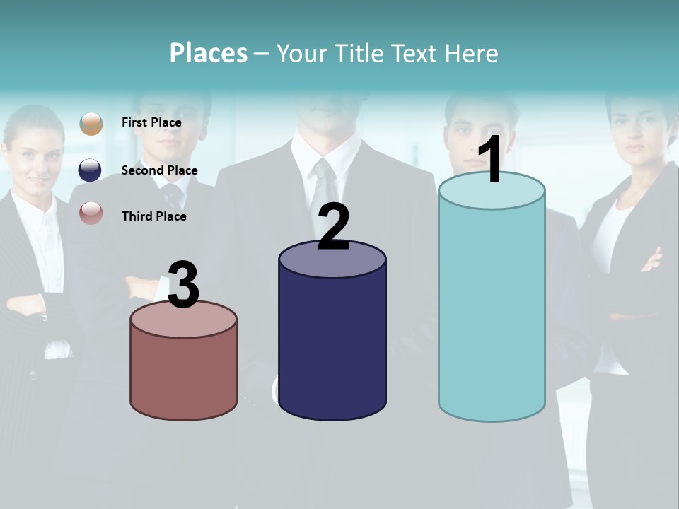 Ceo White Man PowerPoint Template