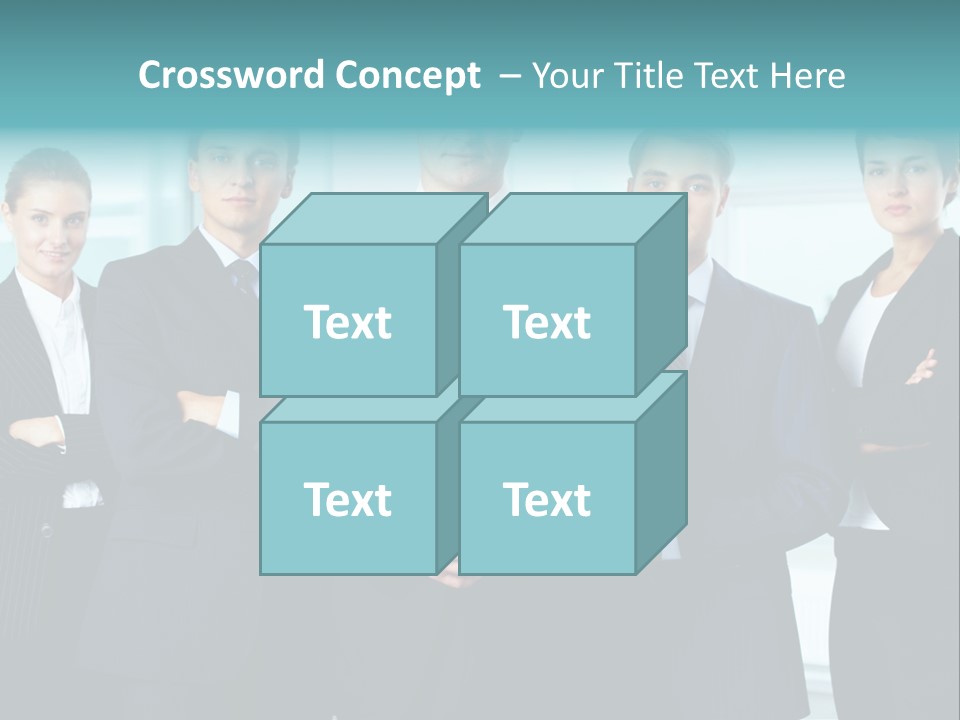 Ceo White Man PowerPoint Template