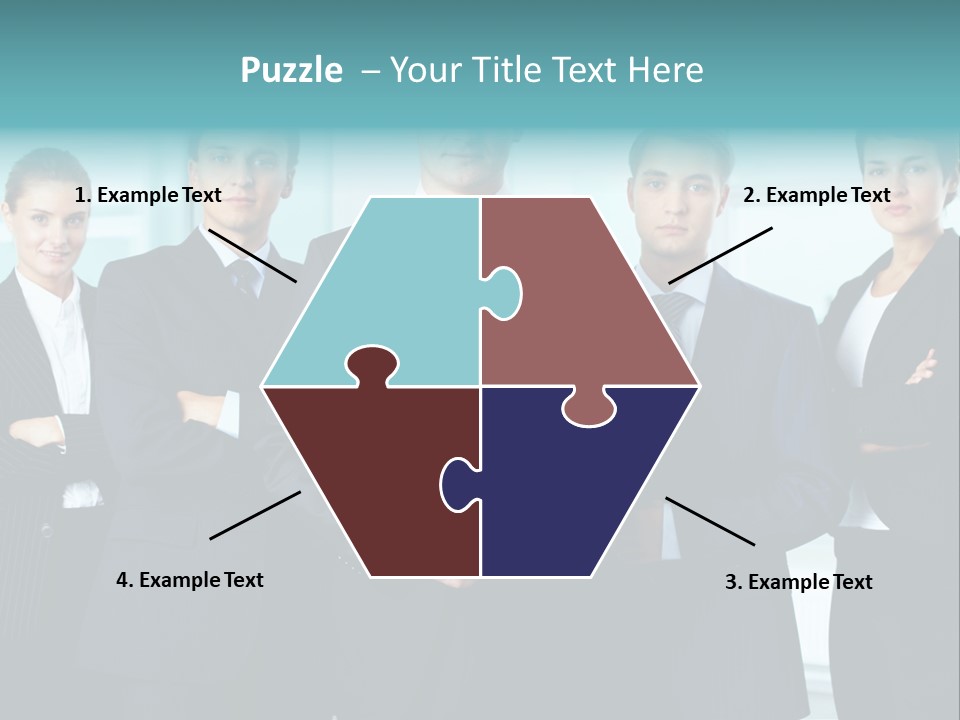 Ceo White Man PowerPoint Template