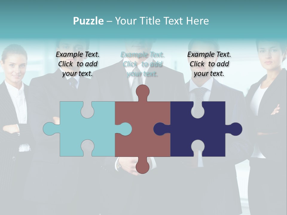 Ceo White Man PowerPoint Template