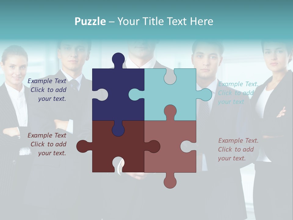 Ceo White Man PowerPoint Template