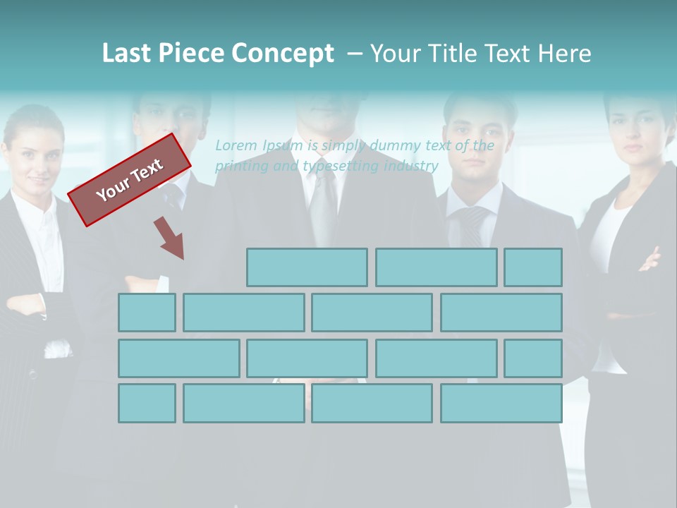 Ceo White Man PowerPoint Template