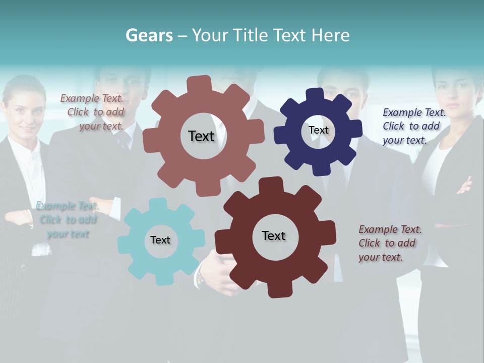 Ceo White Man PowerPoint Template