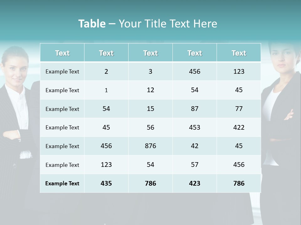 Ceo White Man PowerPoint Template